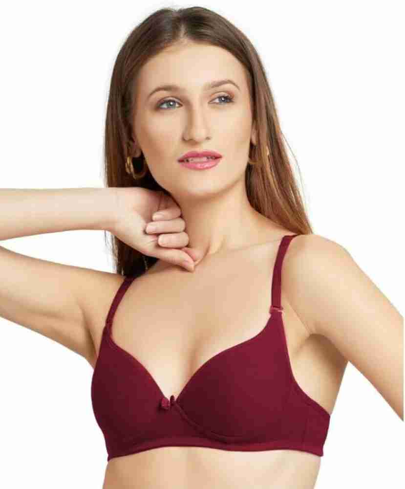 Daisy Dee College Style Full Coverage Bra, MISTY-RED