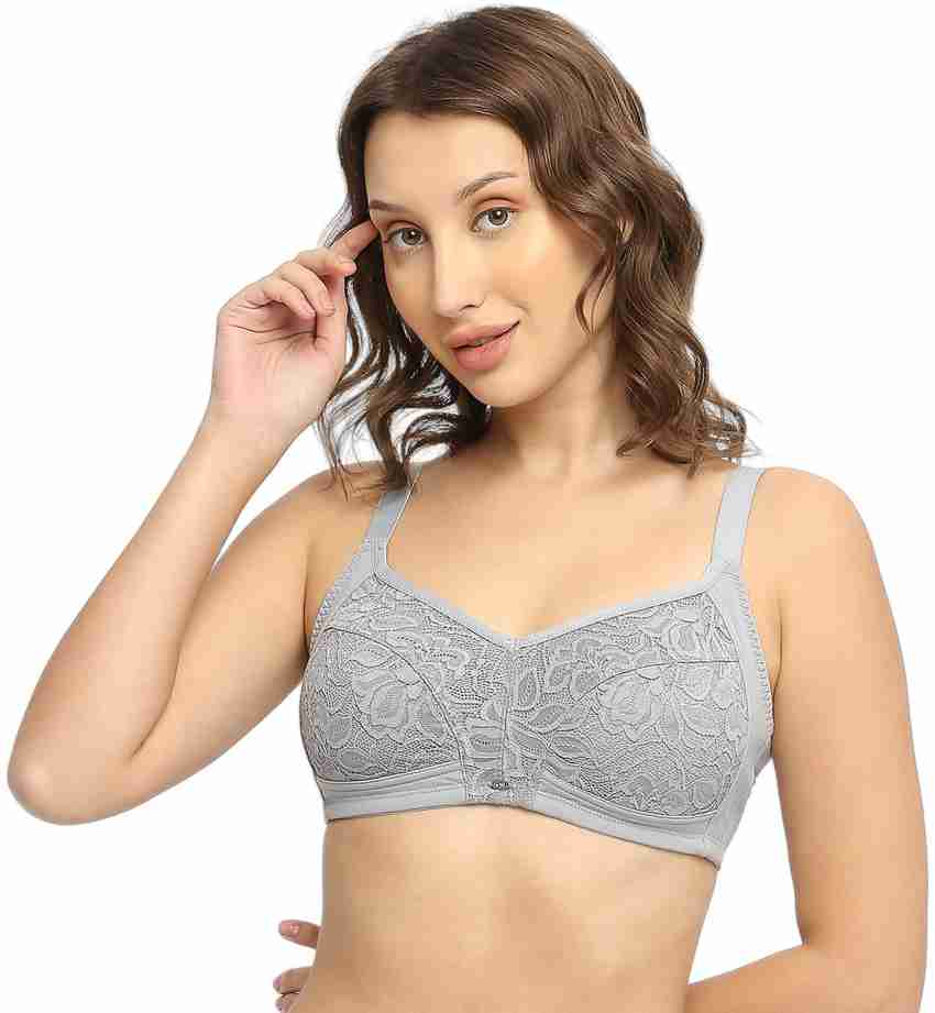 Buy Soie Single Layered Non Wired Full Coverage Bra - Sheer Taupe at Rs.366  online