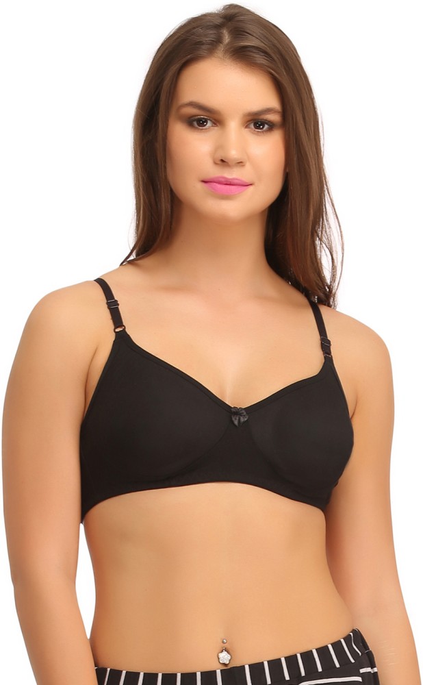 Bra, Black Soft Non Padded BRA 34-38C