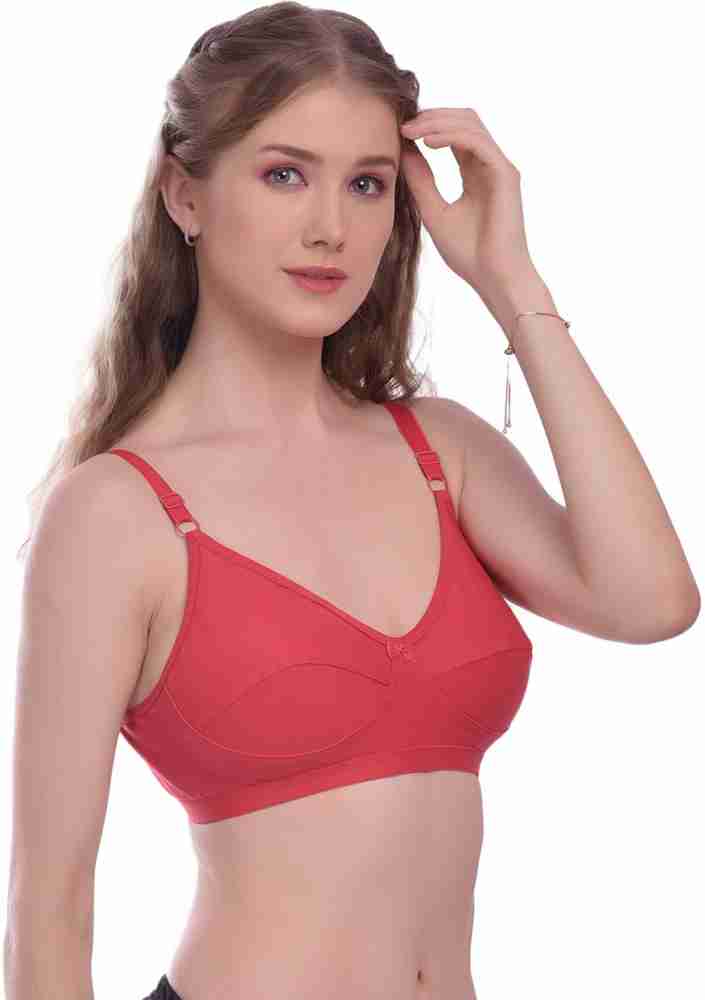 Buy online Pink Hosiery Regular Bra from lingerie for Women by Elina for  ₹350 at 56% off