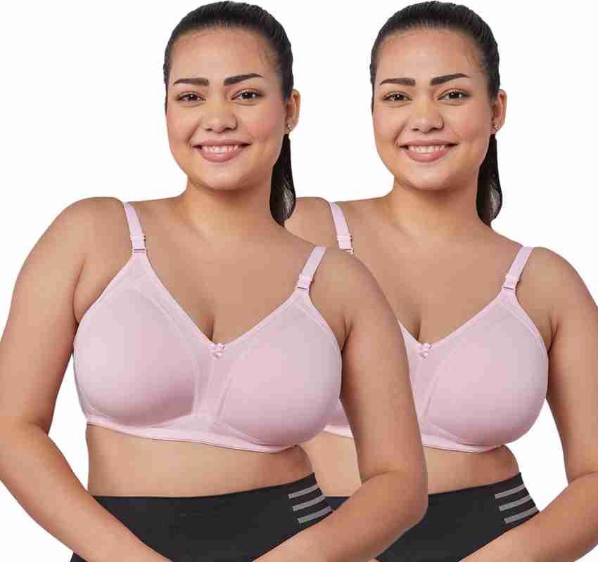 maashie M4408 Cotton Non-Padded Non-Wired Everyday Bra, White 36C, Pack of  2 Women Full Coverage Non Padded Bra - Buy maashie M4408 Cotton Non-Padded  Non-Wired Everyday Bra, White 36C