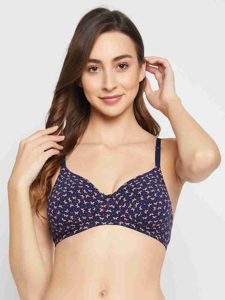 Clovia Padded Non Wired Full Coverage T-Shirt Bra - Nude
