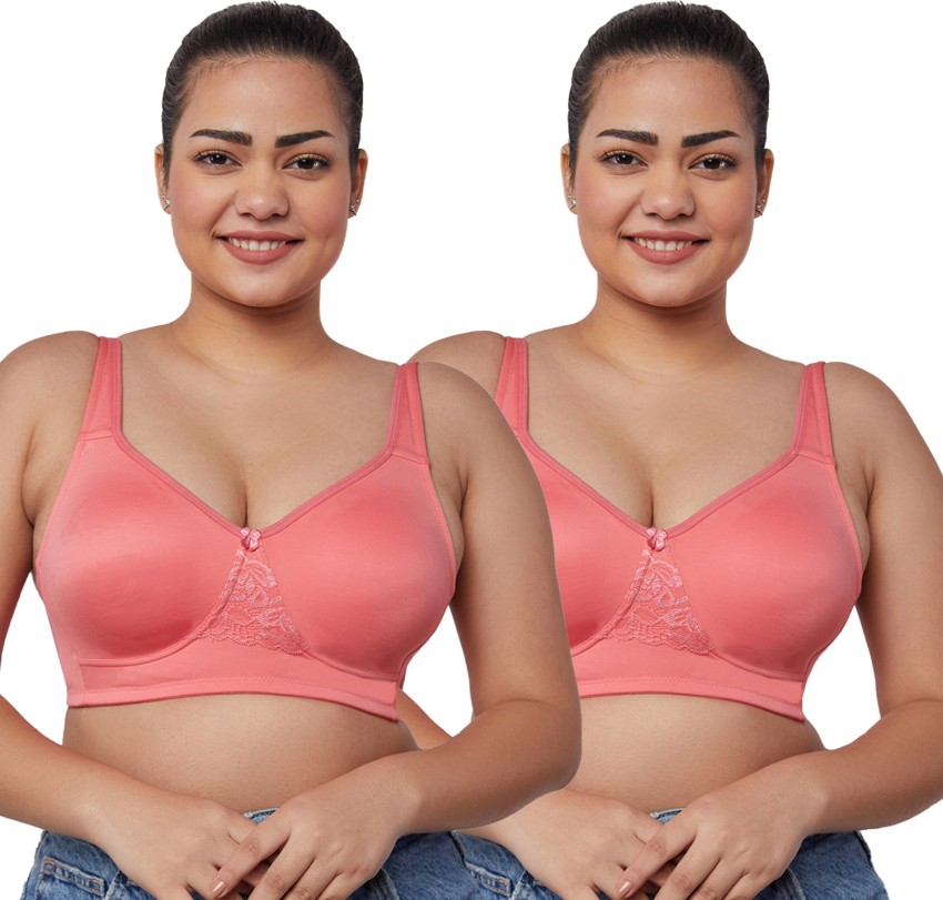 maashie M5504 Non Wired Seamless Padded Bra, Camel 36D, Pack of 2 Women  Everyday Lightly Padded Bra - Buy maashie M5504 Non Wired Seamless Padded  Bra, Camel 36D
