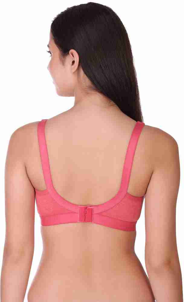 Pooja Ragenee Womens Cotton Full Coverage D Cup Bra (Pack Of 3)