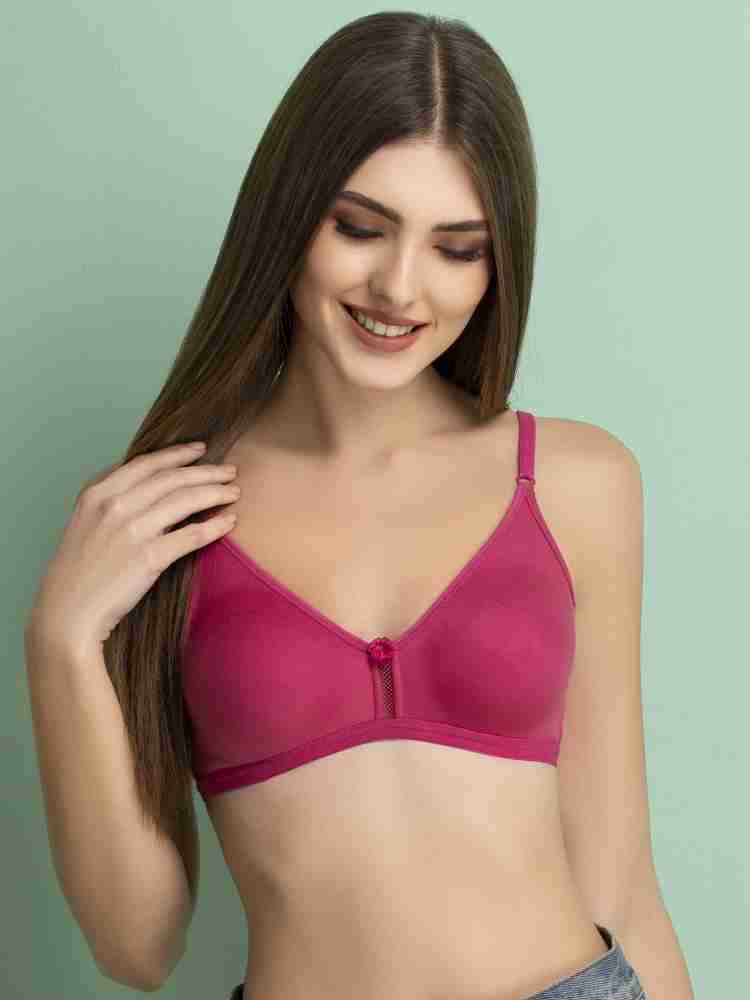 Clovia Cotton Rich Non-Padded Non-Wired T-Shirt Bra Women T-Shirt Non  Padded Bra - Buy Clovia Cotton Rich Non-Padded Non-Wired T-Shirt Bra Women T -Shirt Non Padded Bra Online at Best Prices in India