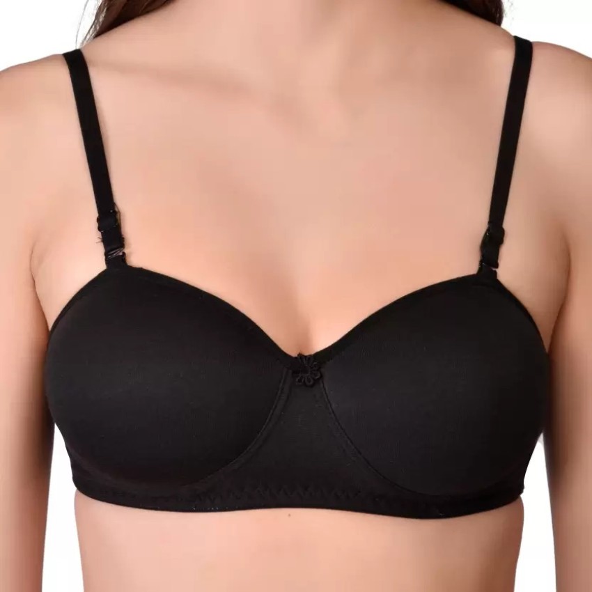 Buy GenericKotton/Full Coverage Cotton Bra/for Teenager/Girls/Women  Non-Wired Non-Padded Cup Size A B C D DD Combo Pack of 3 Online at  desertcartINDIA