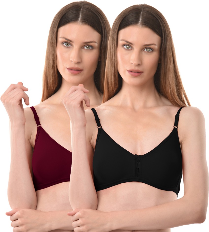 Vanila B Cup Size Comfortable and Supportive Casual Bra (Size 30, Pack of  2) Women Everyday Non Padded Bra - Buy Vanila B Cup Size Comfortable and  Supportive Casual Bra (Size 30