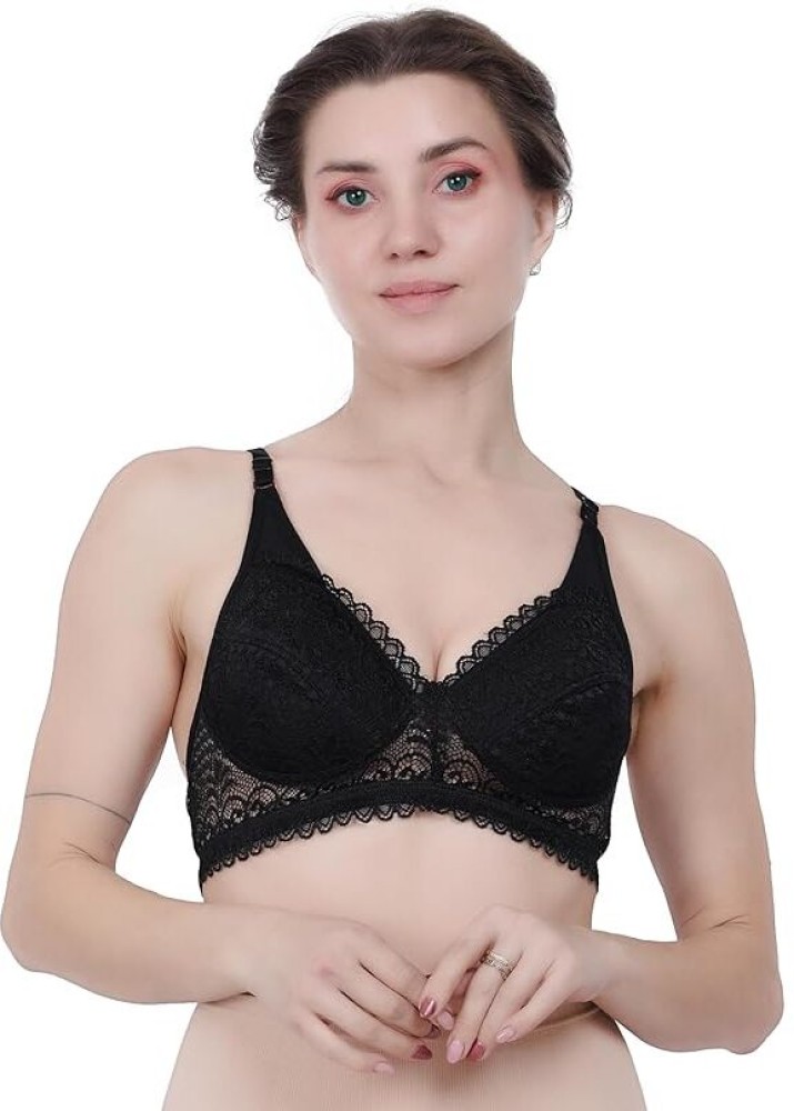 Luceer Women Full Coverage Non Padded Bra - Buy Luceer Women Full Coverage  Non Padded Bra Online at Best Prices in India