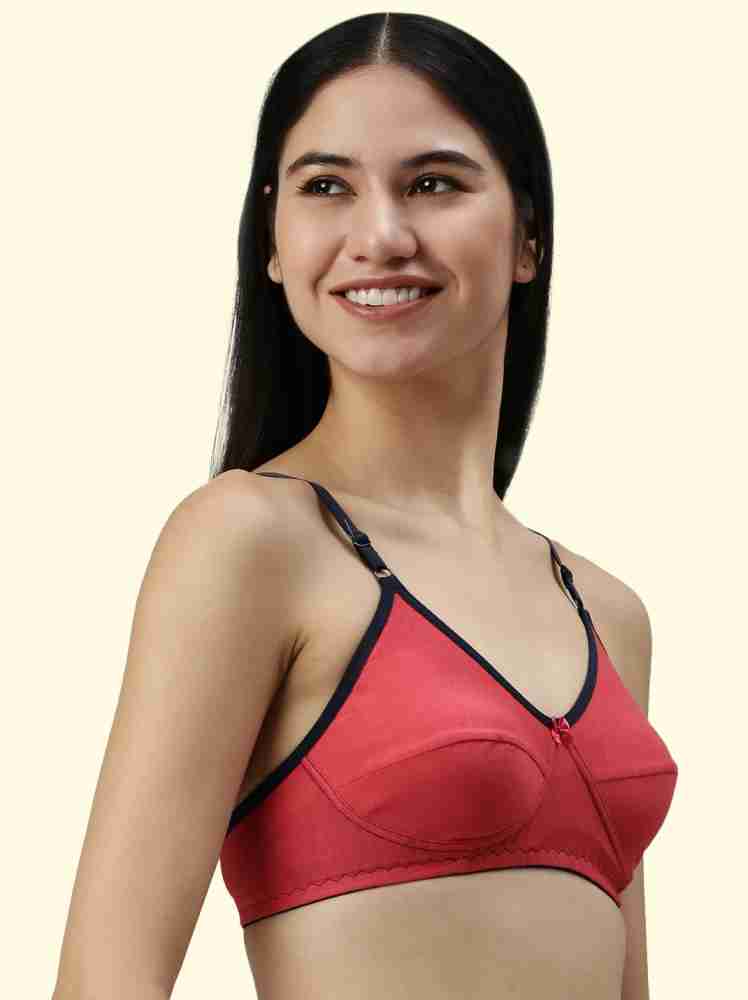Buy Kryptic Multicolor Full Coverage Everyday Bra - Pack of 3 for