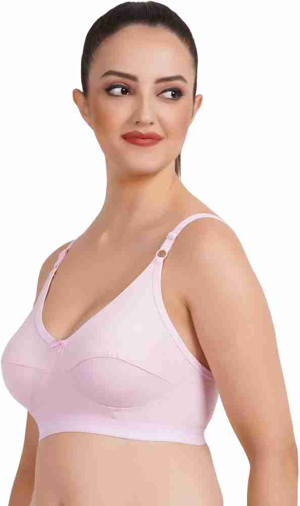  Bsoft Women Pure Cotton Bra Lightly Padded Non Wired