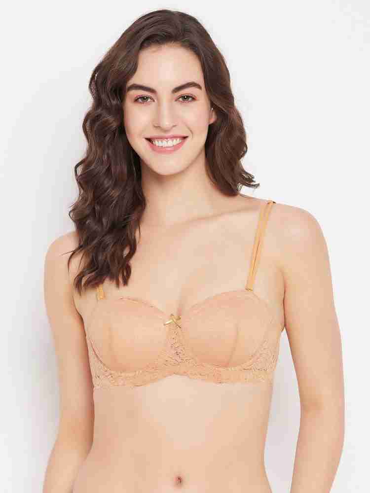 Clovia Women Balconette Lightly Padded Bra - Buy Clovia Women Balconette  Lightly Padded Bra Online at Best Prices in India