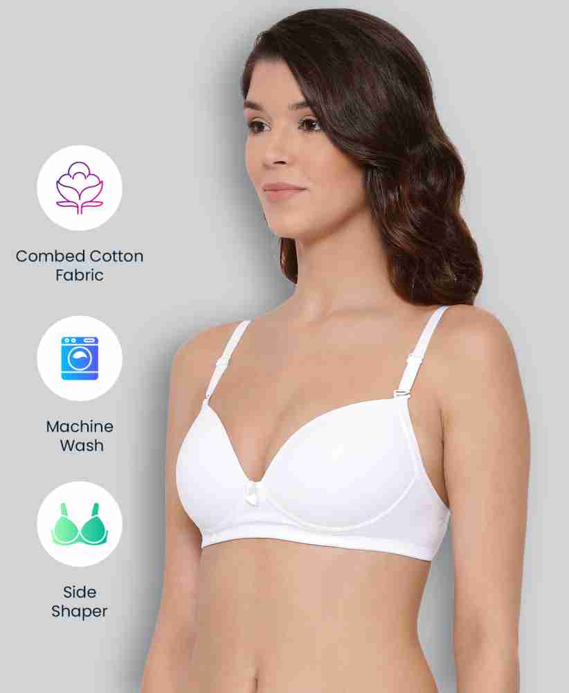 Buy Lux Lyra 514 Skin Cotton Moulded Bras For Women online