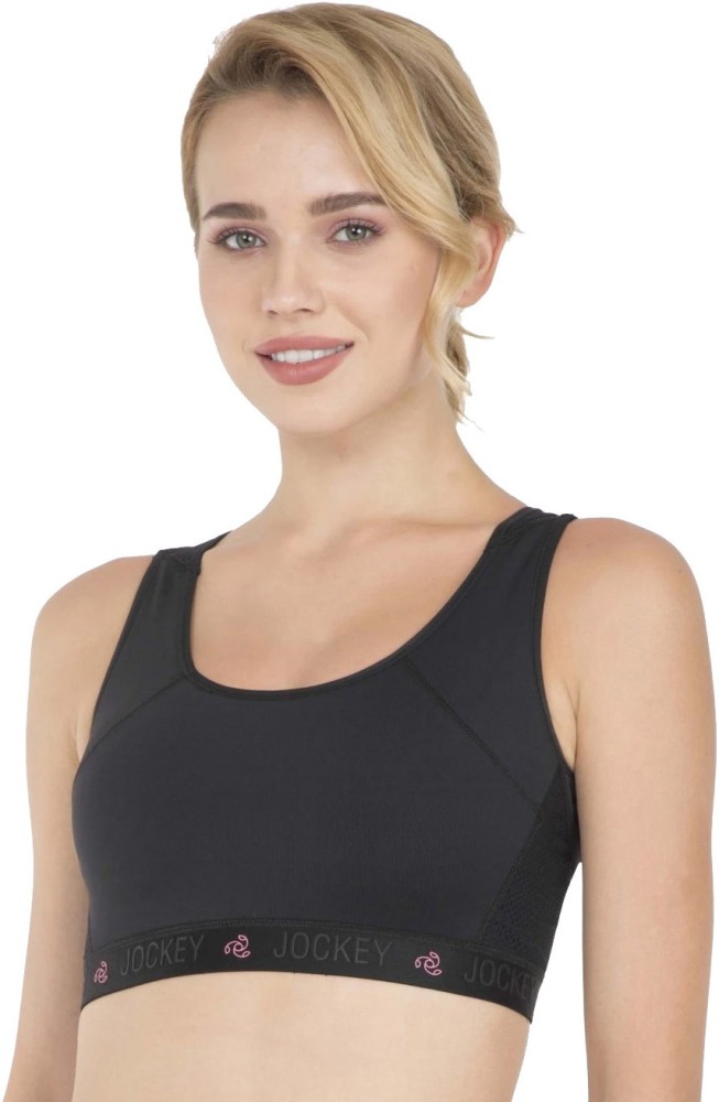JOCKEY CROP TOP Women Sports Non Padded Bra - Buy JOCKEY CROP TOP Women  Sports Non Padded Bra Online at Best Prices in India