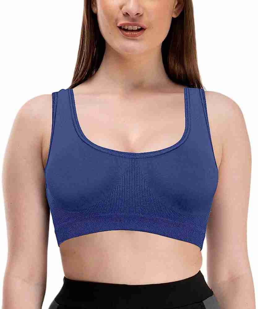 jigpa Women Air Sports Non Padded Bra Women Everyday Lightly Padded Bra - Buy  jigpa Women Air Sports Non Padded Bra Women Everyday Lightly Padded Bra  Online at Best Prices in India