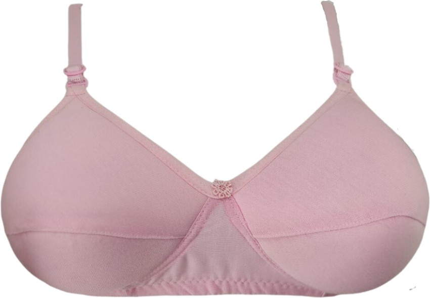 Onfleek Bra for Womens and Girls Bra Stylish Half covergare Lightly Padded  Bra Tshirt Bra which Gives Perfect Shape (Light Pink)