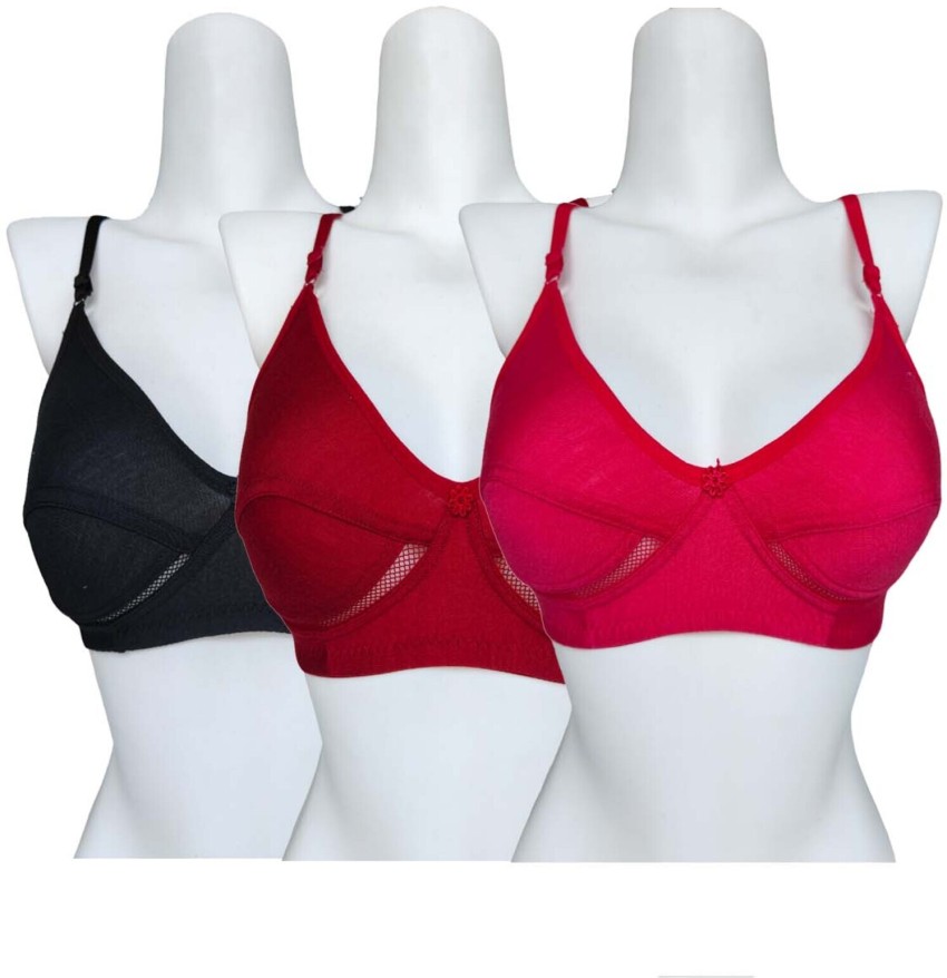 beautyline Cute Women Full Coverage Non Padded Bra - Buy beautyline Cute  Women Full Coverage Non Padded Bra Online at Best Prices in India