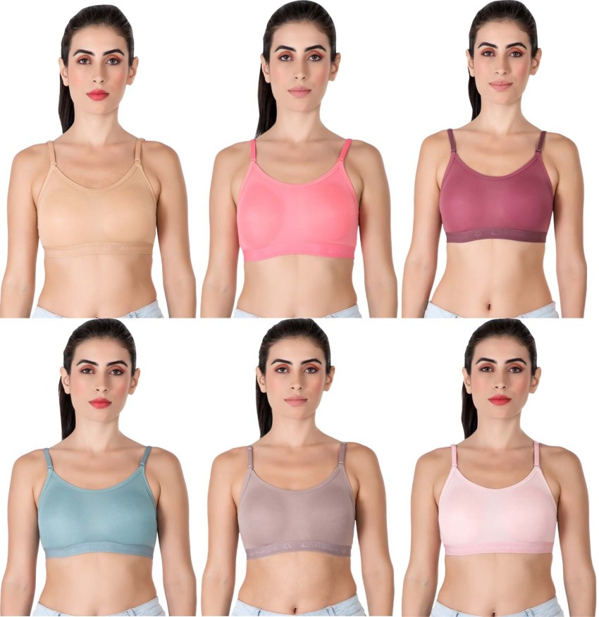 Plain Nylon Eve'S Form Non Padded Sports Bra at Rs 165/piece in Ulhasnagar