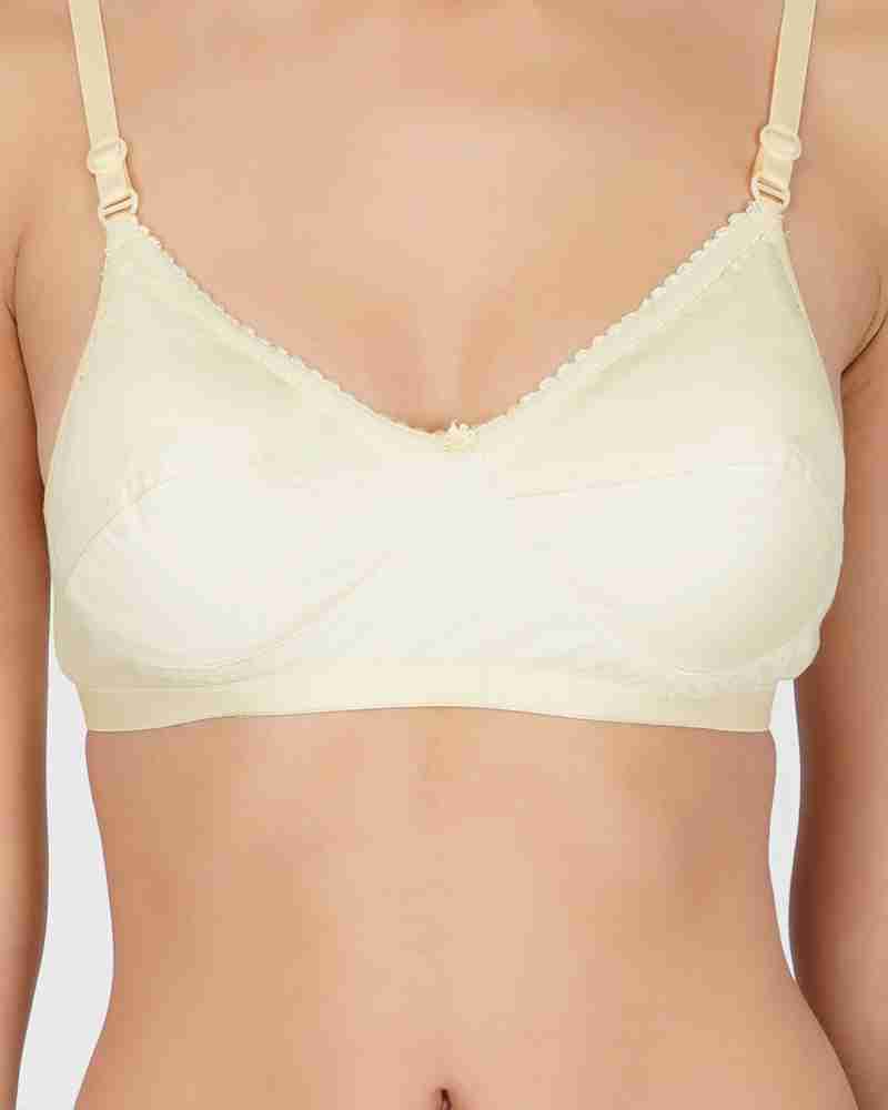 White Plain Sareebra: Balcony Cut Bra at best price in Kochi