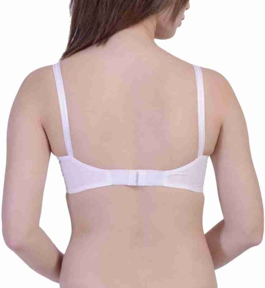 BeautyMe Non-Padded Wire less Bra for Girls Women Women T-Shirt