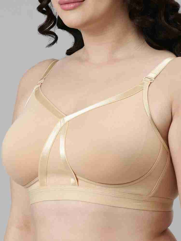 Enamor Full Coverage, Wirefree A038 Engineered X-frame Lift Cotton Women  Full Coverage Non Padded Bra - Buy Enamor Full Coverage, Wirefree A038  Engineered X-frame Lift Cotton Women Full Coverage Non Padded Bra