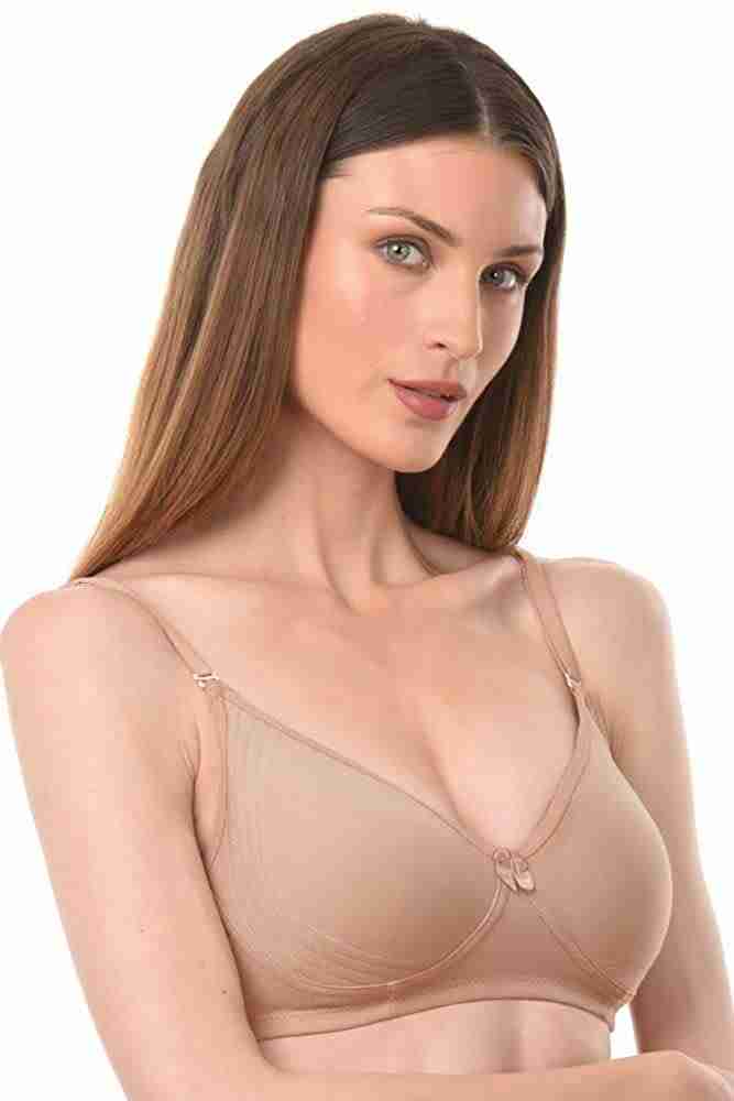 Buy Vanila C Cup Seamless and Comfortable Lingerie Cotton (Size 38, Pack of  2) Women Everyday Non Padded Bra Online at Best Prices in India