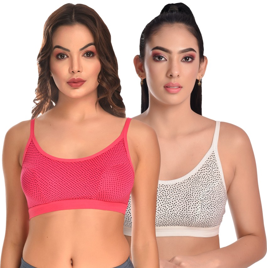 Buy MADAM Sports Bra with Designer Look (for Women ll Ladies and Girls)  pack of 2 Online at Best Prices in India - JioMart.