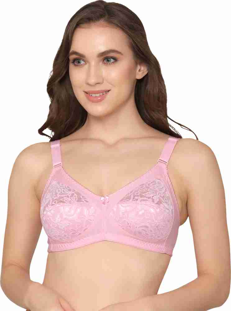 Buy Kalyani Heavily Padded Cotton Beginners Bra - Pink Online at Low Prices  in India 