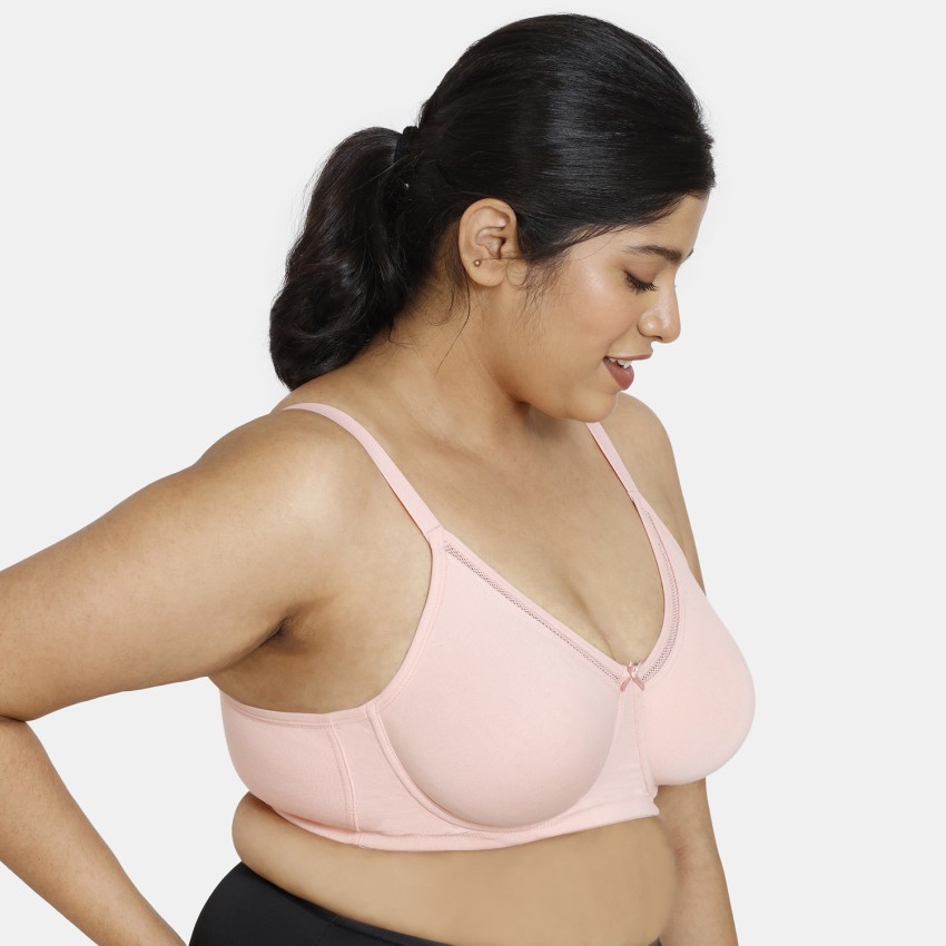 Zivame 44c Pink Minimiser Bra - Get Best Price from Manufacturers &  Suppliers in India