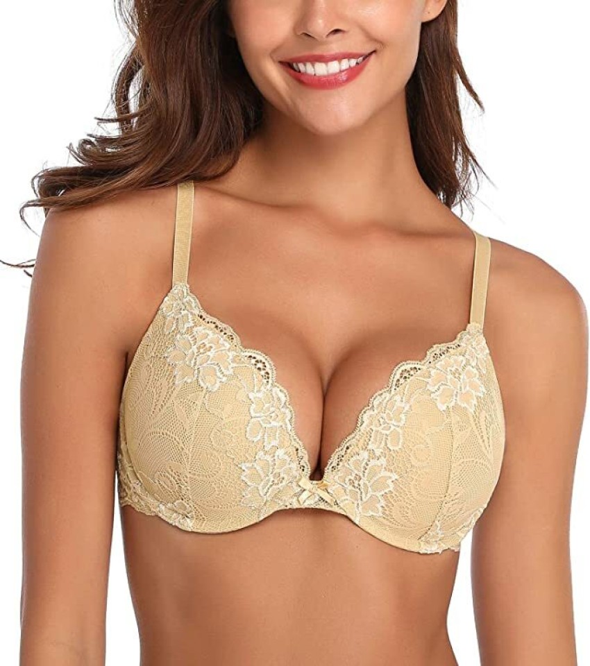 Cotton Push-Up Ladies Peach Non Padded Bra, Size: 36, Plain at Rs 65/piece  in New Delhi
