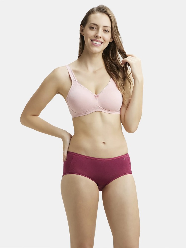 JOCKEY 1250 Seamless Wirefree Non Padded Bra with contoured Shaper Panel  40C (Candy Pink) in Mumbai at best price by Zivira Lifestyles - Justdial