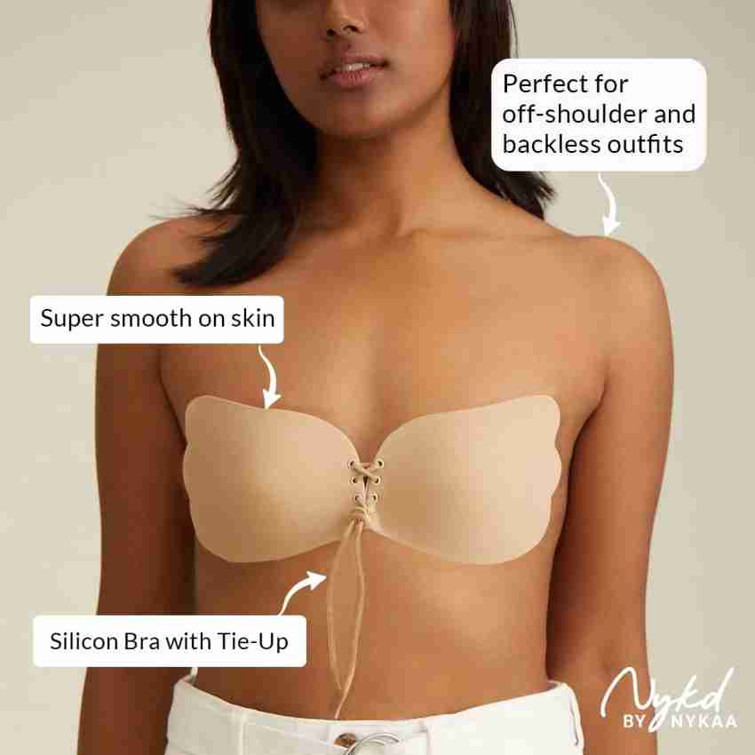 ActrovaX Stick on Strapless Backless Bra Women Stick-on Lightly Padded Bra  - Buy ActrovaX Stick on Strapless Backless Bra Women Stick-on Lightly  Padded Bra Online at Best Prices in India
