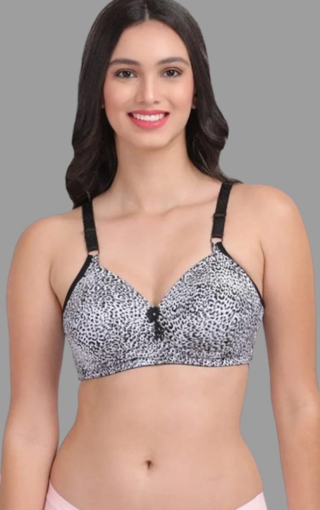 Buy Back Appeal Non Padded Wired Full Cup Everyday Wear Plus Size  Comfortable Full Support Bra - Black Online