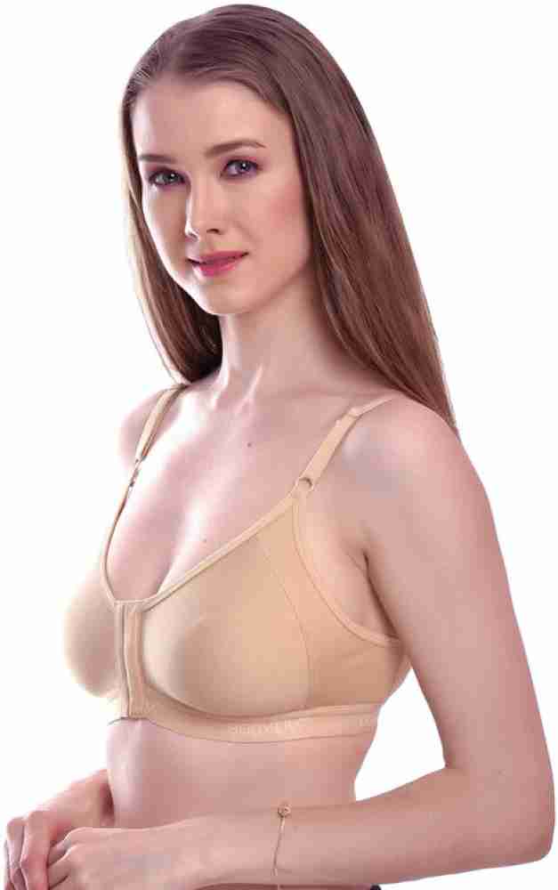 mevich JSK_N1_FRONT_H_PINK_MAR 44C Women Full Coverage Non Padded
