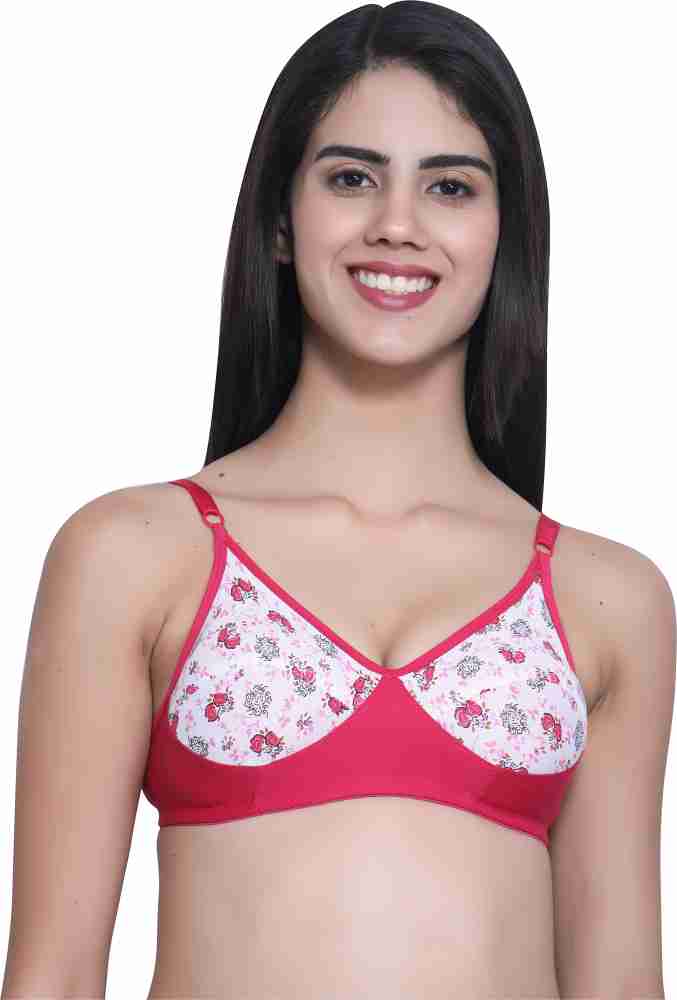 Buy online Pink Non Padded Regular Bra from lingerie for Women by  Featherline for ₹279 at 20% off