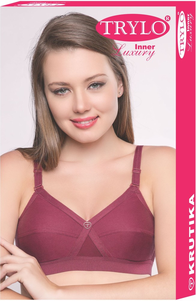 Trylo by Trylo Intimates Krutika Plain Women Full Coverage Non Padded Bra -  Buy Trylo by Trylo Intimates Krutika Plain Women Full Coverage Non Padded  Bra Online at Best Prices in India