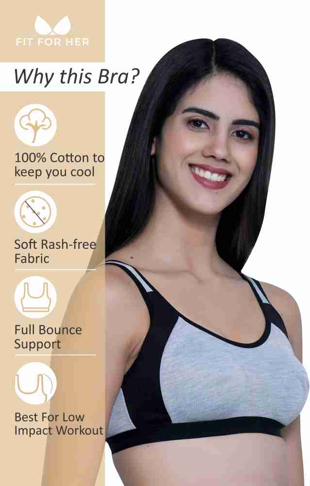 Buy SHYYGL Girls Cotton Spandex Beginner's Bra for Women (Pack of