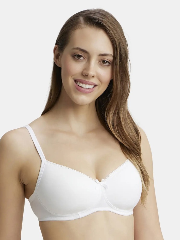 Buy Jockey Grey Non-wired Padded Bra Style Number-1723 Online