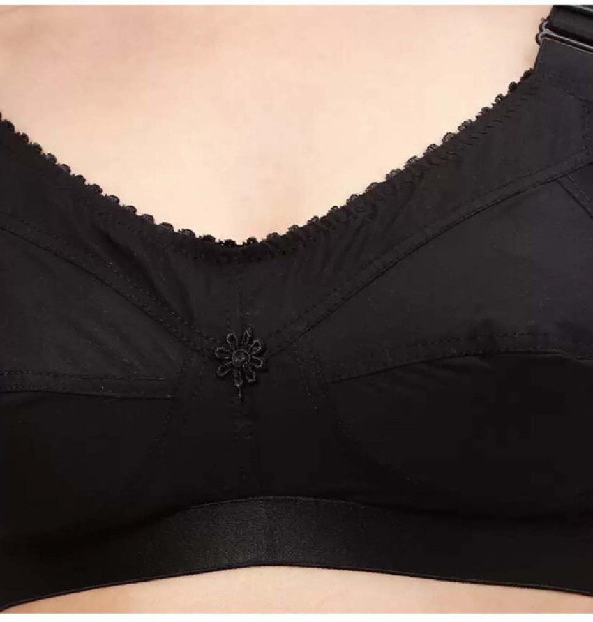 Gloflo BRA-CTRL-BLK-42C Women Full Coverage Non Padded Bra - Buy Gloflo BRA- CTRL-BLK-42C Women Full Coverage Non Padded Bra Online at Best Prices in  India