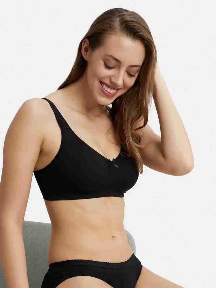 Buy Jockey FE41 Wirefree Non Padded Full Coverage Everyday Bra - Skin at  Rs.729 online