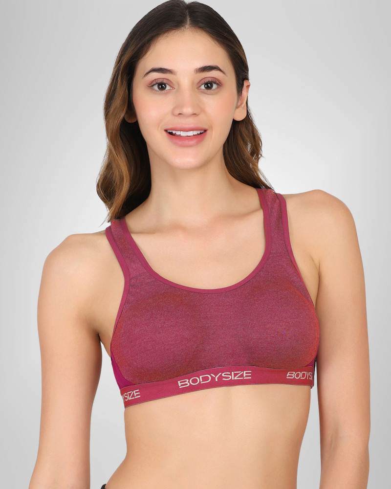 Sports padded bra online discount