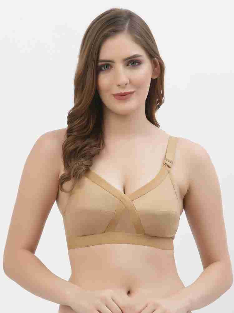 Buy Floret Women's Full Coverage Non Padded & Non-Wired Cotton Bra