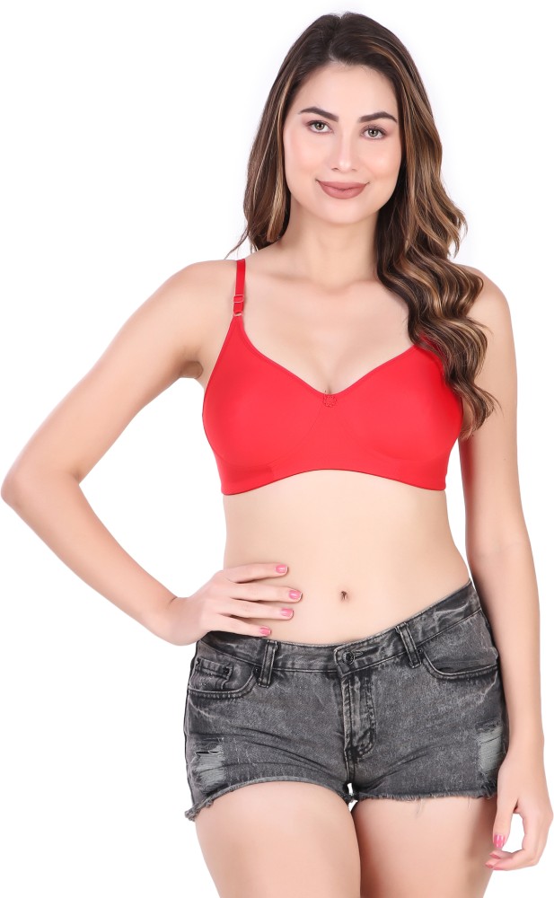Buy Zivame Girls Double Layered Non Wired Full Coverage Racerback Beginner  Sports Bra (Pack of 2) - Pink Roebuck (Size: Small) at