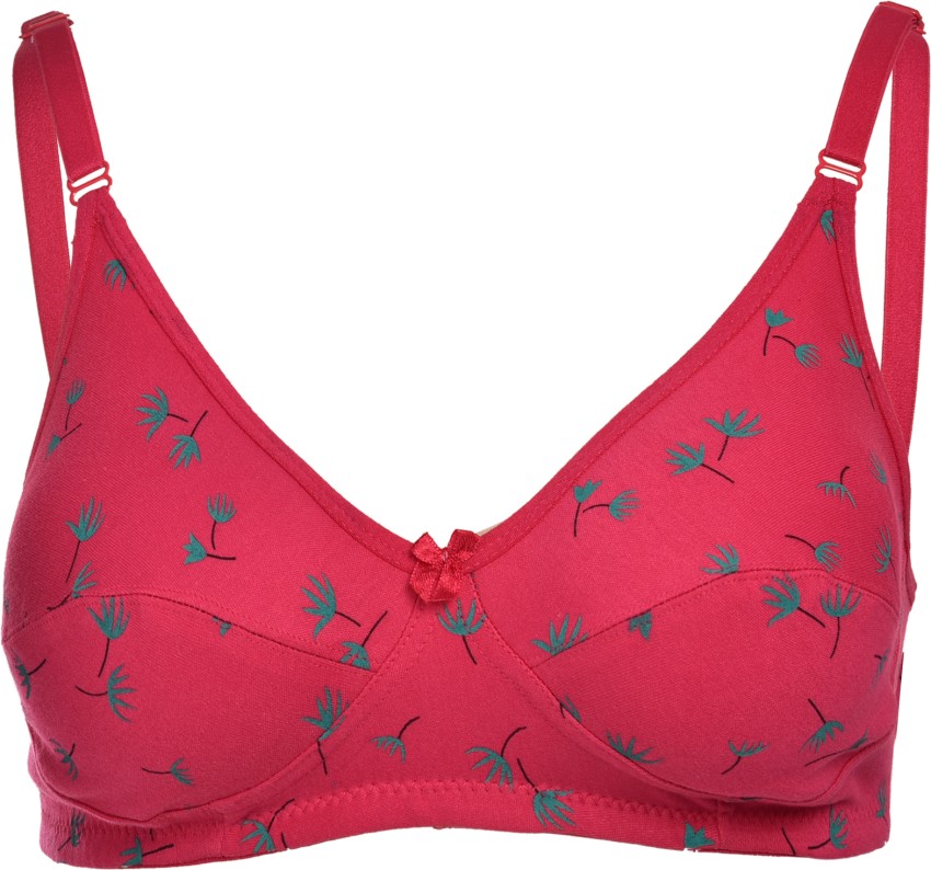 Piftif Women Bralette Non Padded Bra - Buy WHITE GAJRI PINK Piftif Women  Bralette Non Padded Bra Online at Best Prices in India