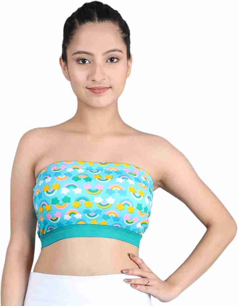 Strapless Bra Soft & Non Padded Tube Bra New Style for Girls and women (fit  on 30 -40)