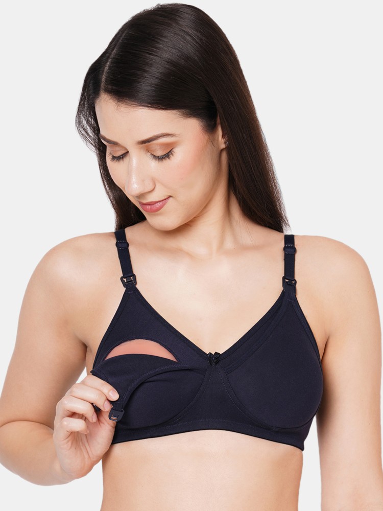 MomToBe Nursing/Feeding Bra Women Maternity/Nursing Non Padded Bra