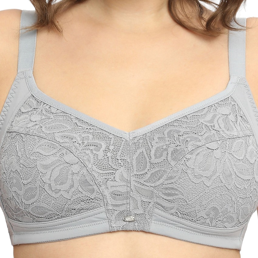 Buy Soie Single Layered Non Wired Full Coverage Bra - Sheer Taupe at Rs.366  online