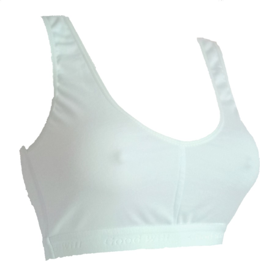 Buy PIFTIF Beginners Bra for Girls Sports Bra Yellow White at