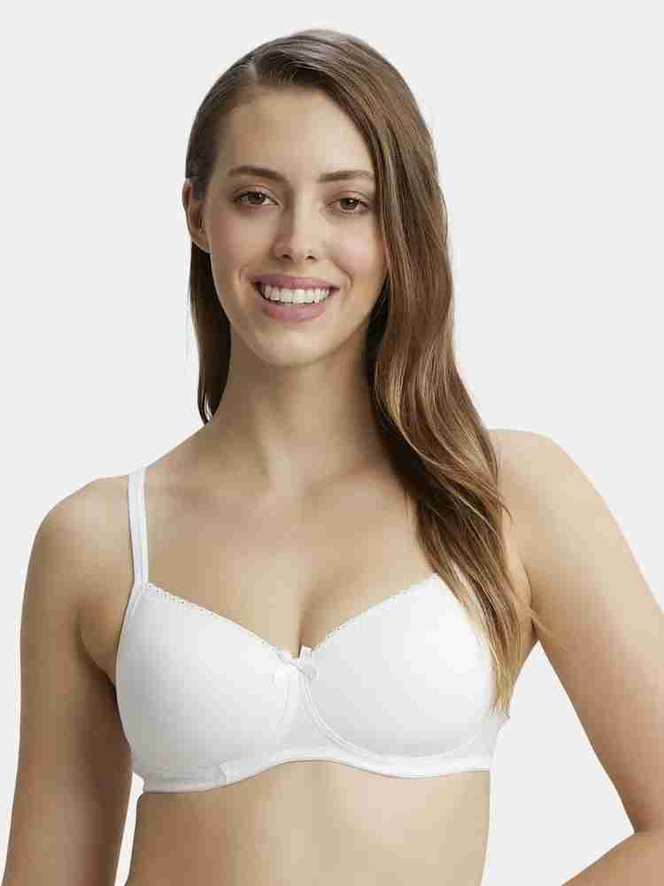 Jockey Women's Cotton Non-Wired Padded Bra 1723 White [ Nari 2861] – Nari  Comfort Wear