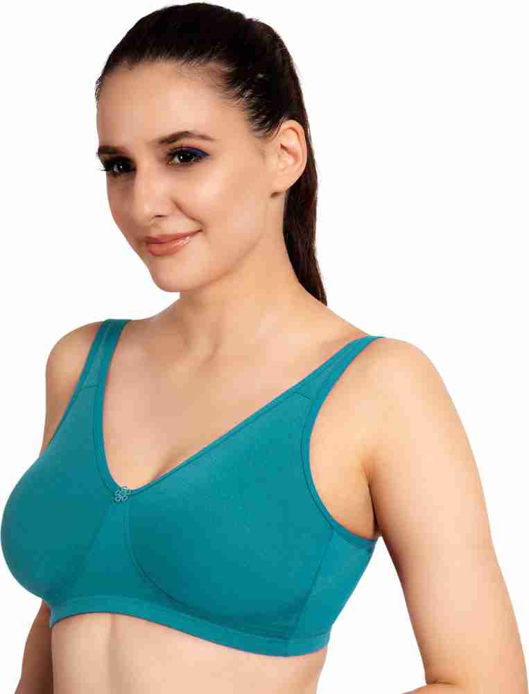 Trylo COMFORTFIT 34 TEEL F - CUP Women Full Coverage Non Padded Bra - Buy  Trylo COMFORTFIT 34 TEEL F - CUP Women Full Coverage Non Padded Bra Online  at Best Prices in India