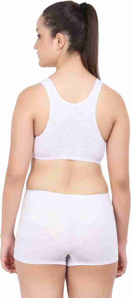 Buy FEELIN Women's Everyday Cotton Non Padded Sports Bra for Gym Workout  Full Support Women Sports Non Padded Bra Online at Best Prices in India